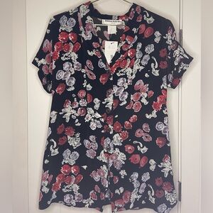 Sonia Rykiel Floral Button Down Shirt